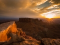 Canyonlands National Park Golden Sunset