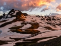 Grenadiers snowy sunset