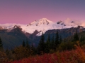 Mt. Baker Belt of Venus Fall Sunset