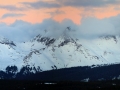 venus belt sunset san juan mountains pano