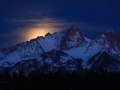 Needles moon rise - San Juan Mountians